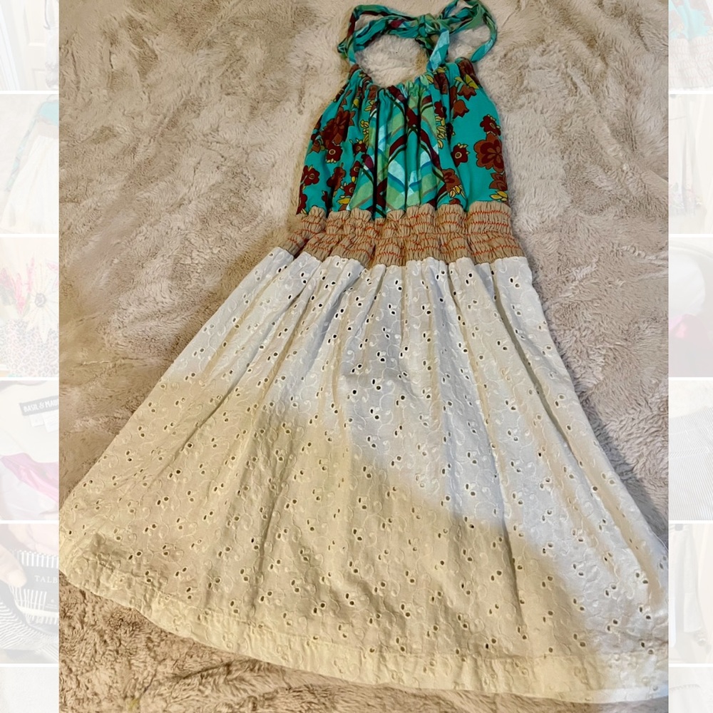 Adorable Scrapbook Halter Summer Top